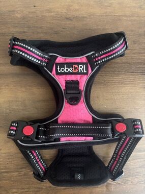 Amazon Pink and Black TobeRI Dog Harness